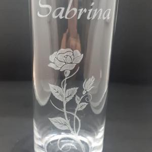 Gravage sur verre personnalisé